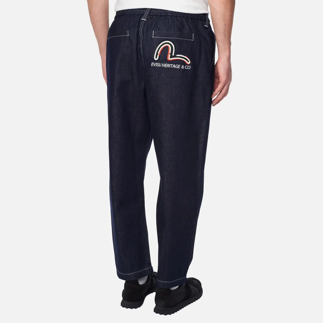 Evisu Мужские джинсы Heritage Seagull Printed Tapered