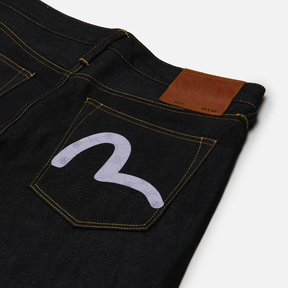 Evisu Мужские джинсы Heritage Seagull 3D Printed