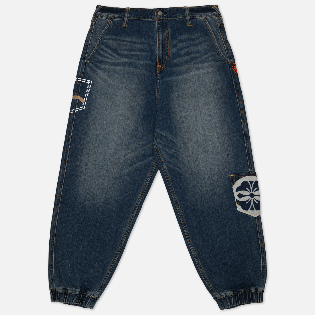 Evisu Мужские джинсы Heritage Multi-Pocket Denim Jogger