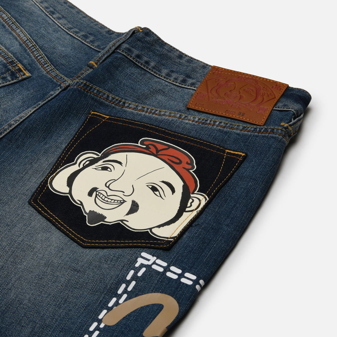 Evisu Мужские джинсы Heritage Multi-Pocket Denim Jogger