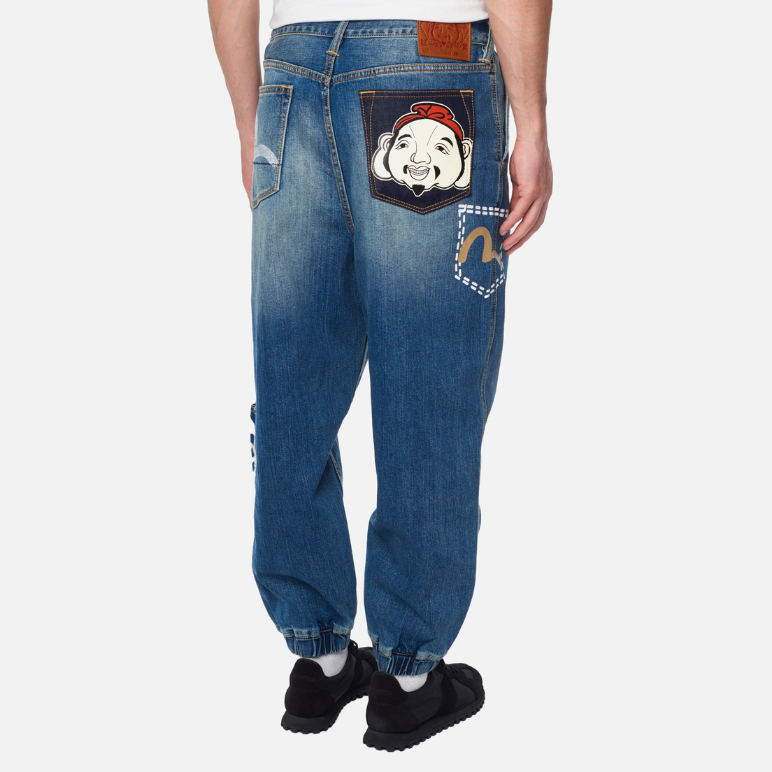 Evisu Мужские джинсы Heritage Multi-Pocket Denim Jogger