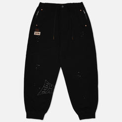 Evisu Мужские брюки Multi Evisu Print & Embroidered Stained Jogger