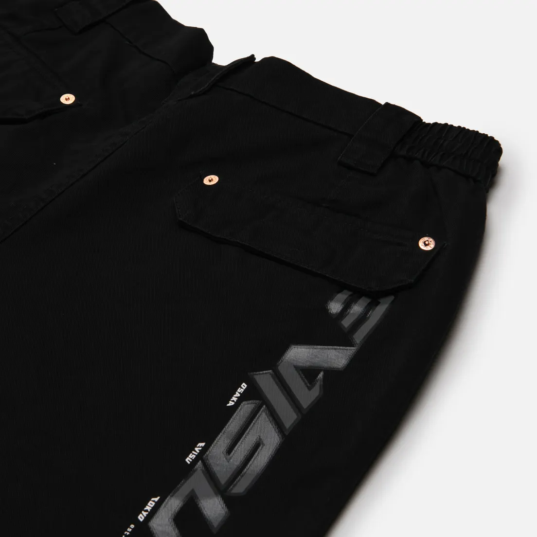Evisu Мужские брюки Multi Evisu Print & Embroidered Stained Jogger