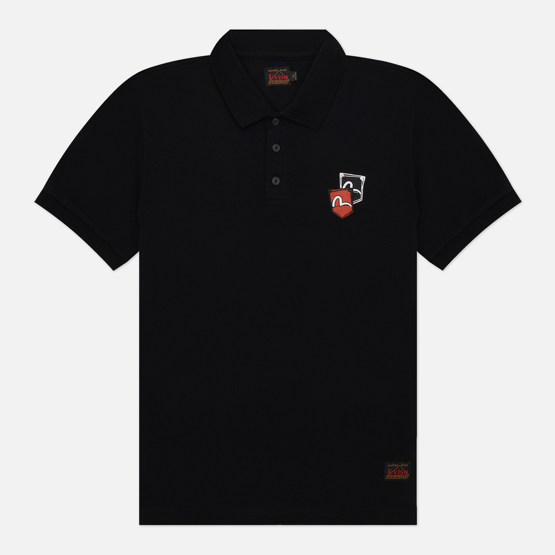 Evisu Мужское поло Heritage Multi-Seagull Embroidered
