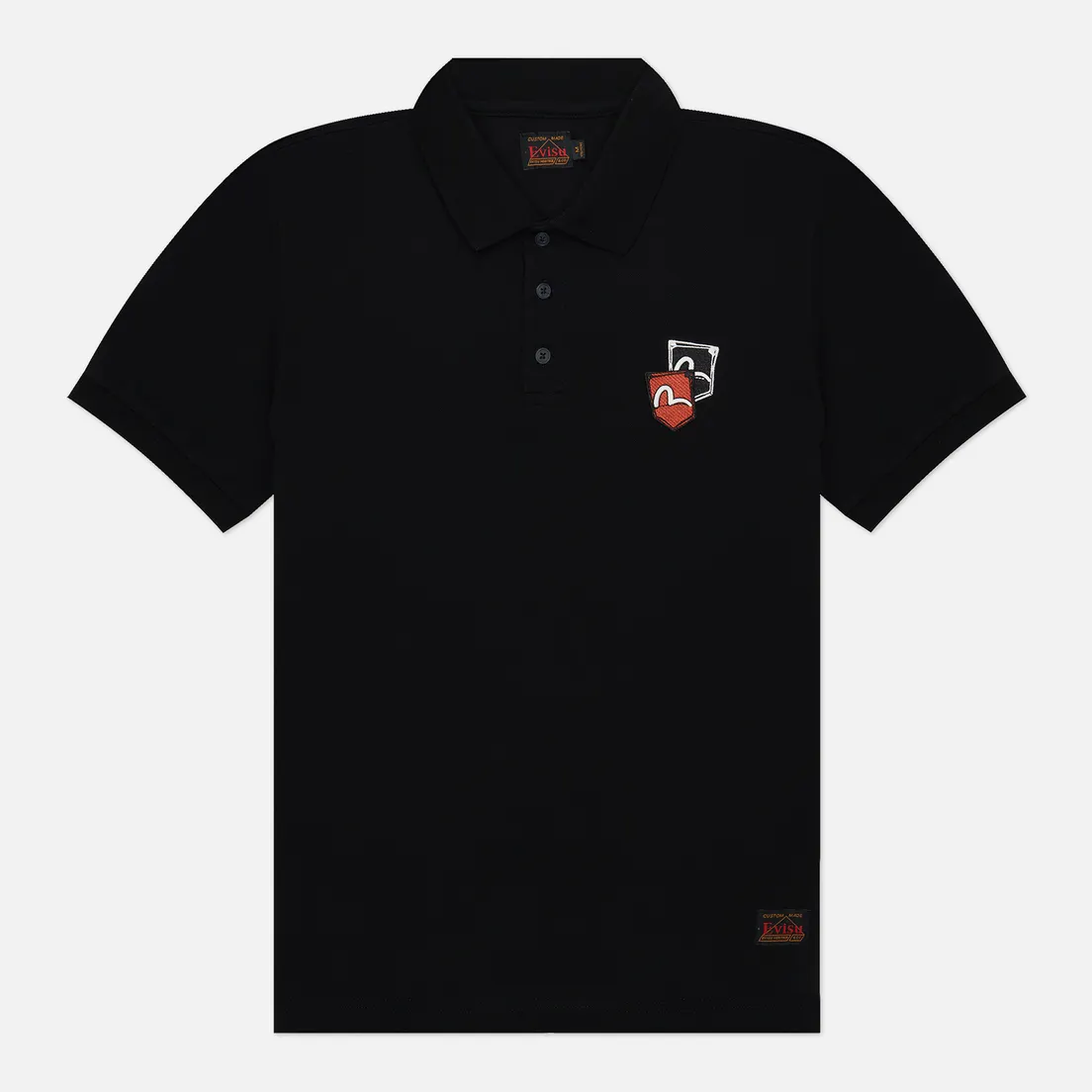 Evisu Мужское поло Heritage Multi-Seagull Embroidered