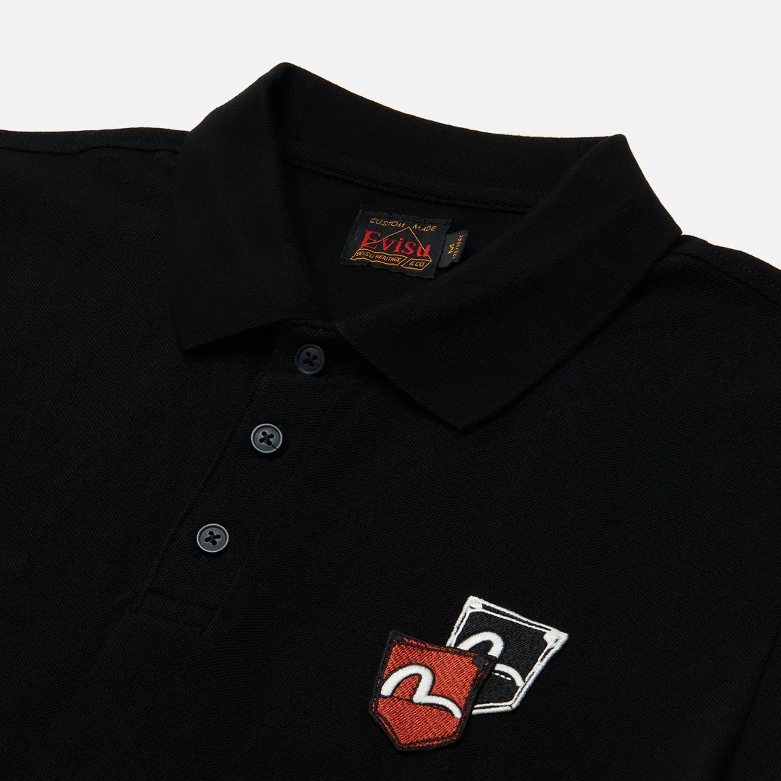 Evisu Мужское поло Heritage Multi-Seagull Embroidered