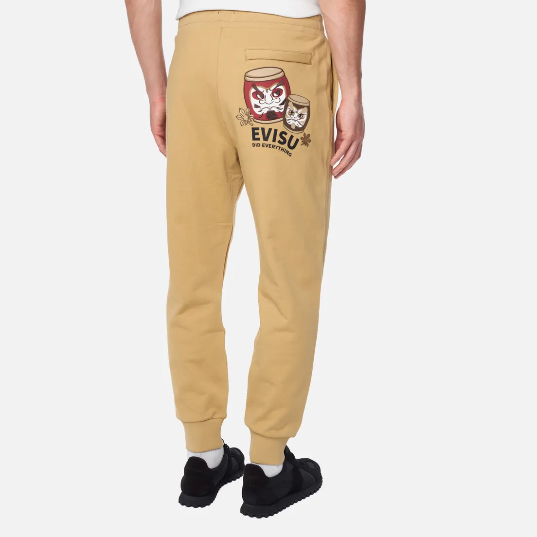 Evisu Мужские брюки Heritage Wadaiko Daruma Printed