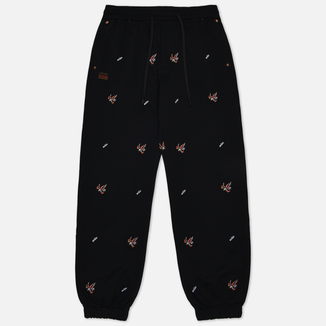 Evisu Мужские брюки Eagle All Over Print Embroidered Kamon Daicock