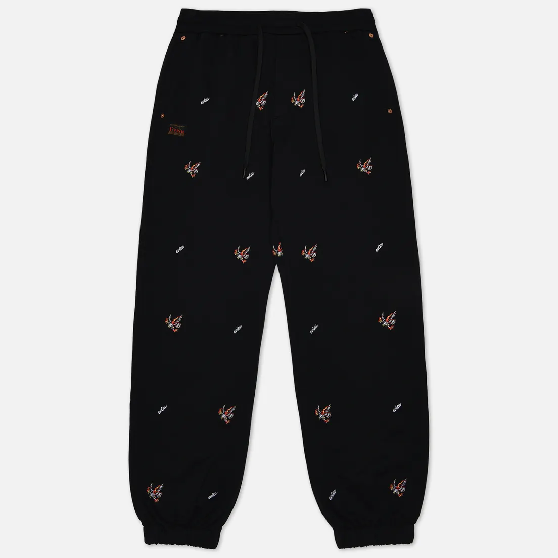 Evisu Мужские брюки Eagle All Over Print Embroidered Kamon Daicock