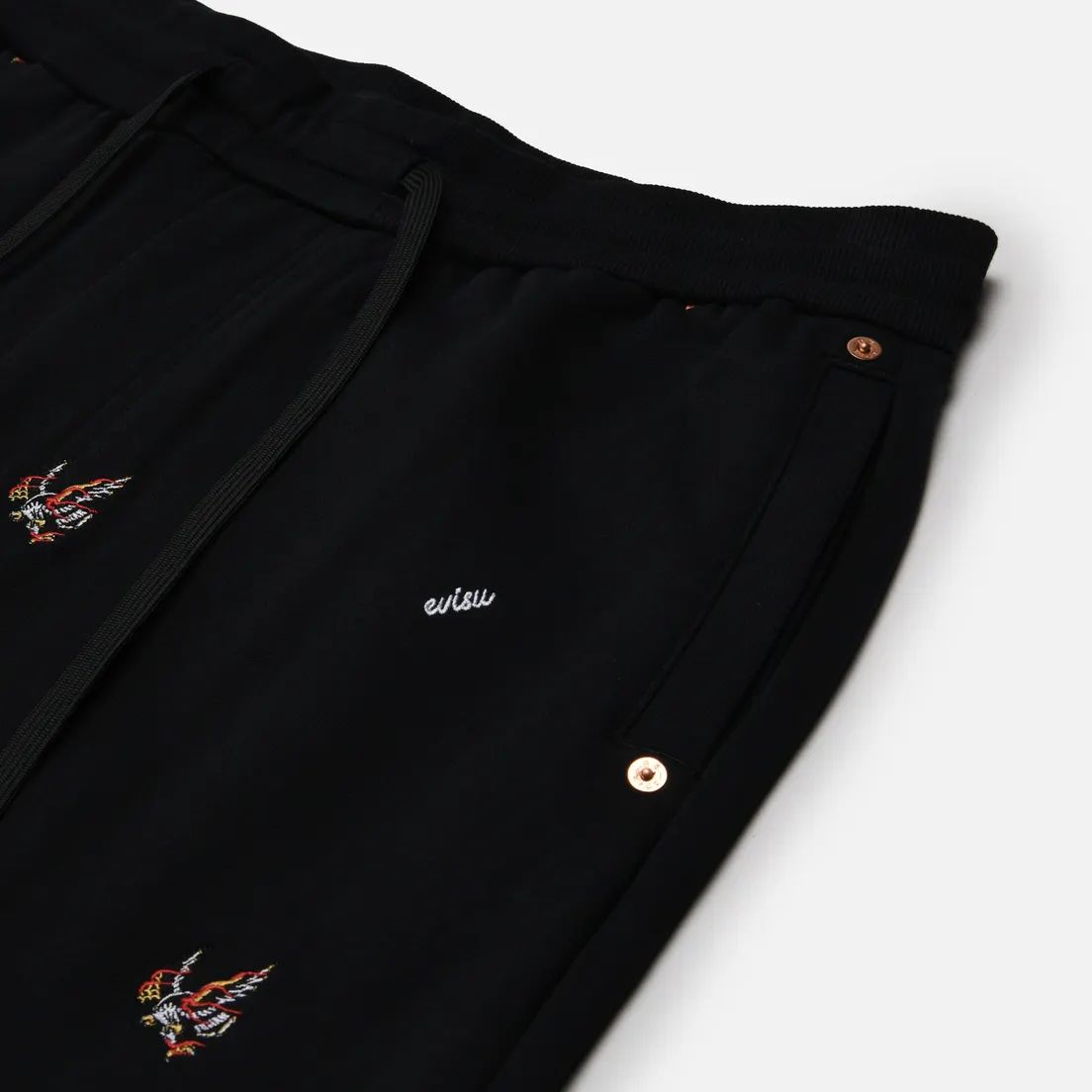 Evisu Мужские брюки Eagle All Over Print Embroidered Kamon Daicock