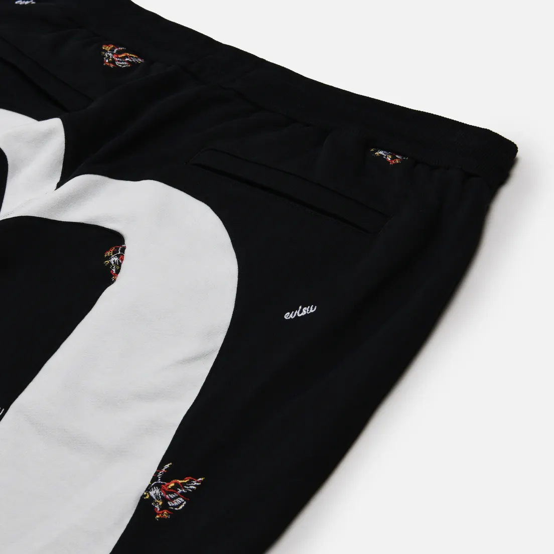 Evisu Мужские брюки Eagle All Over Print Embroidered Kamon Daicock