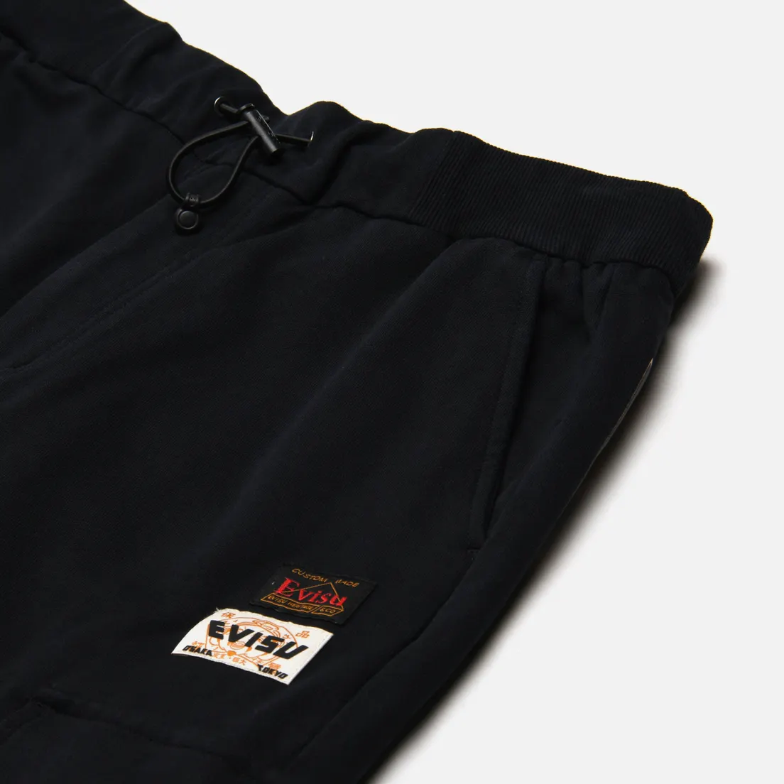 Evisu Мужские брюки Godhead Print Evisu & Seagull Embroidered Cargo