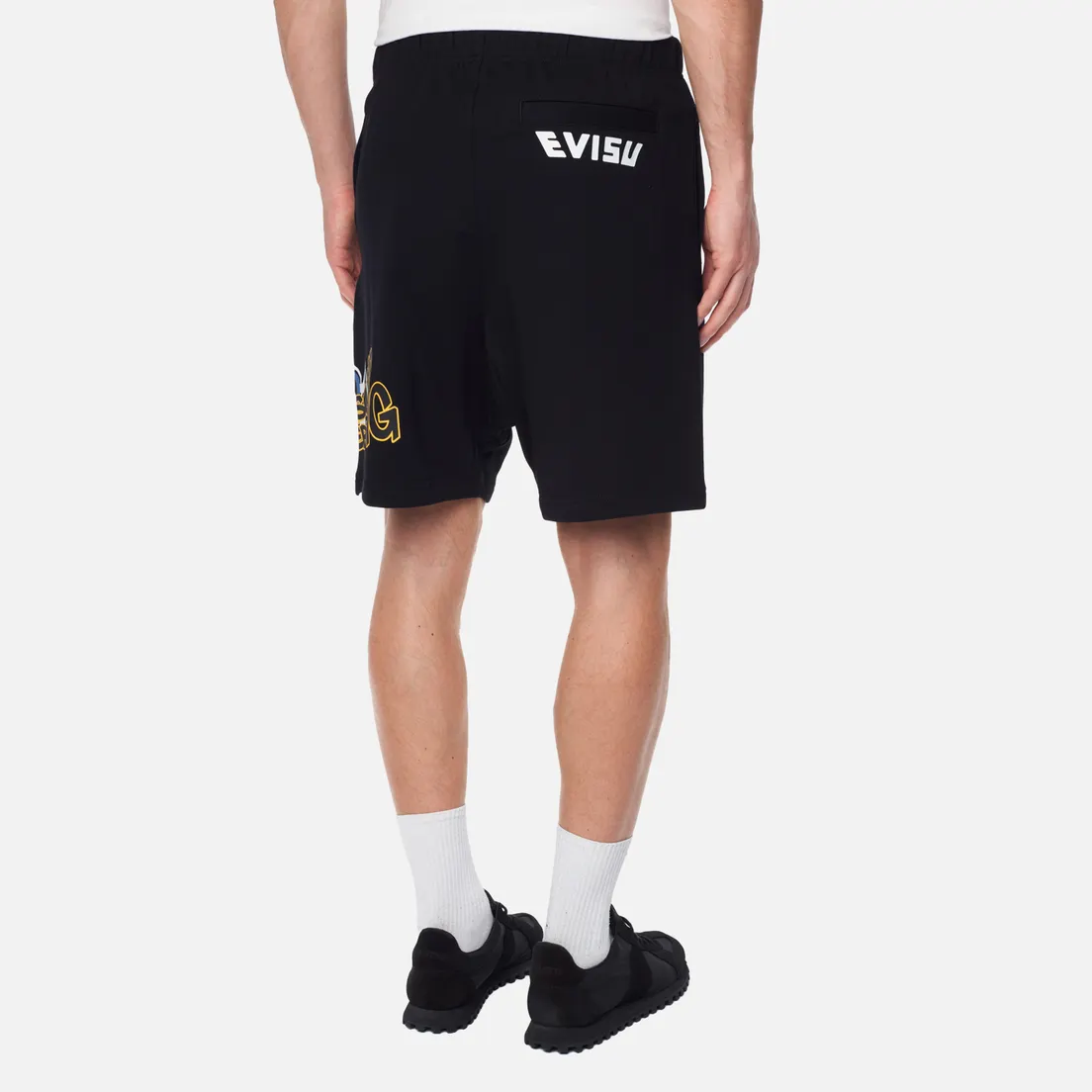 Evisu Мужские шорты Heritage Transforming Daruma Printed