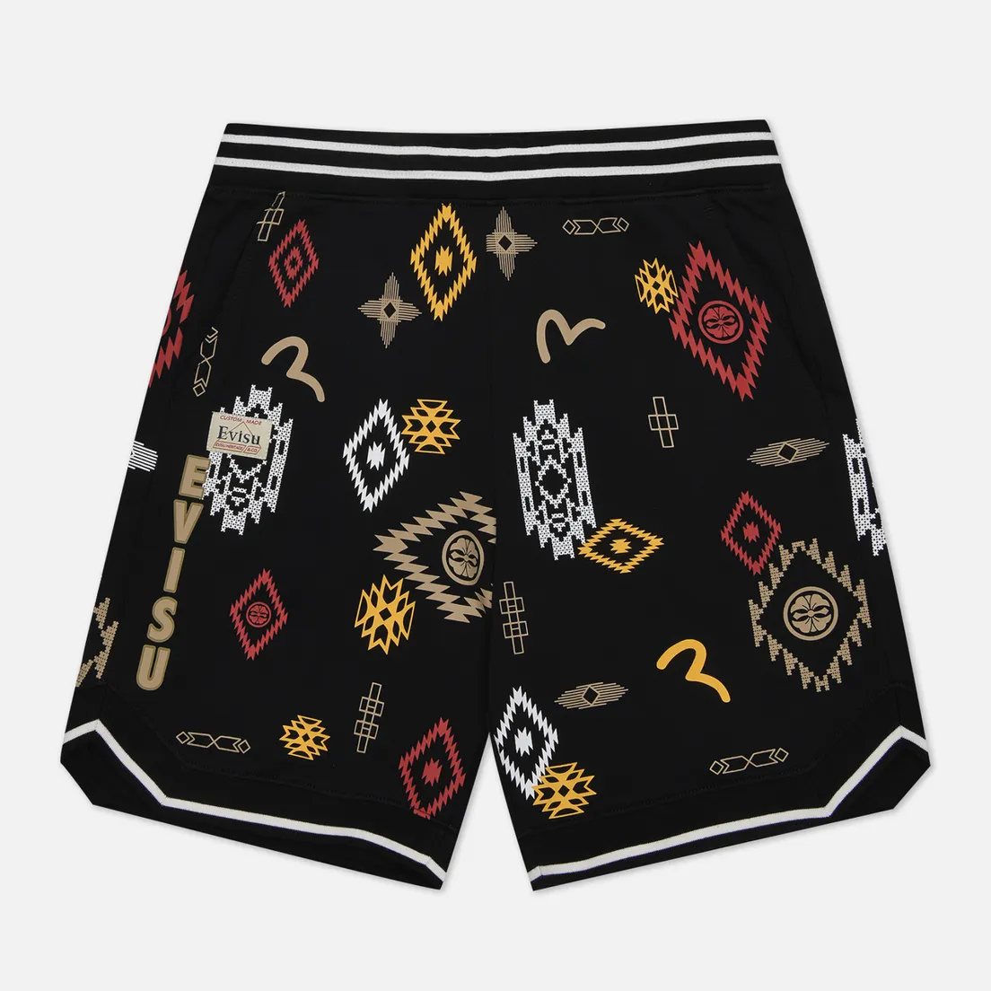 Evisu Мужские шорты Heritage Nomadic All Over Print