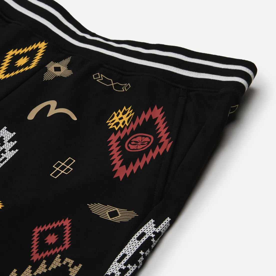Evisu Мужские шорты Heritage Nomadic All Over Print