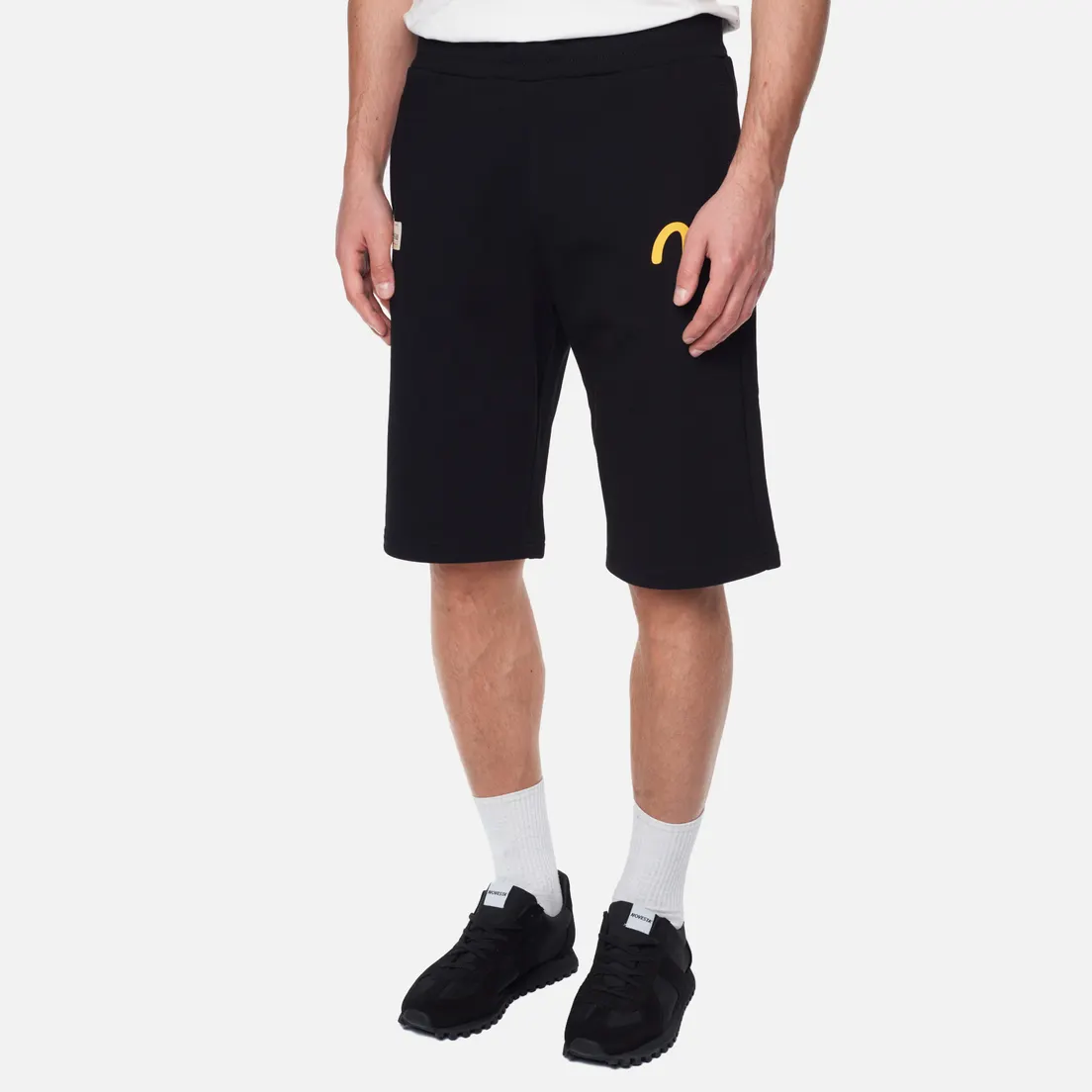 Evisu Мужские шорты Heritage Wadaiko Daruma Printed