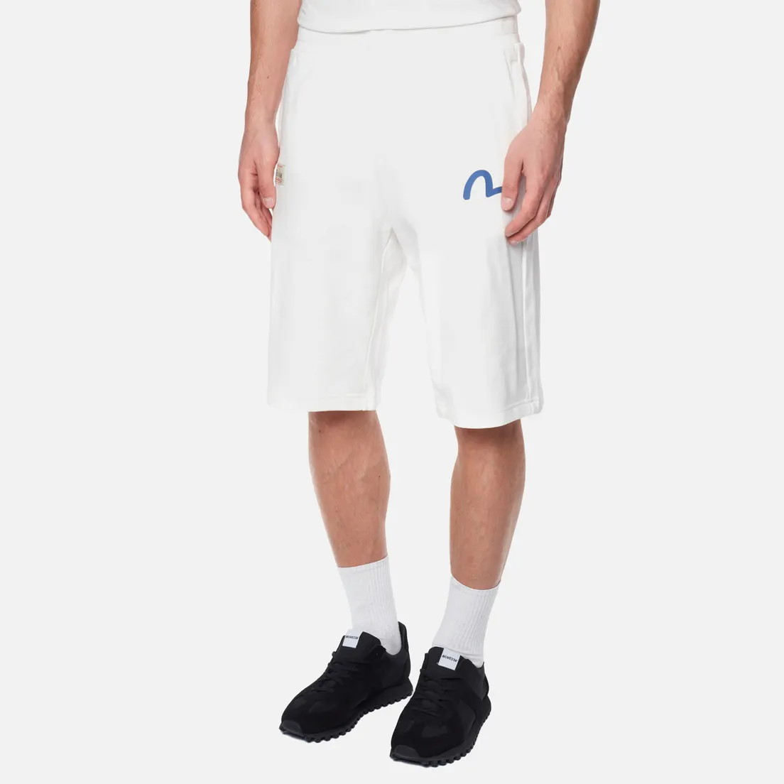 Evisu Мужские шорты Heritage Wadaiko Daruma Printed