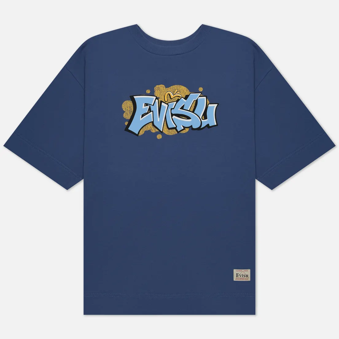 Evisu Мужская футболка Heritage Graffiti Daicock Printed