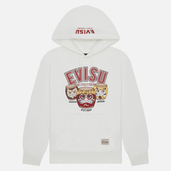 Evisu Мужская толстовка Heritage Wadaiko Daruma Embroidered Hoodie