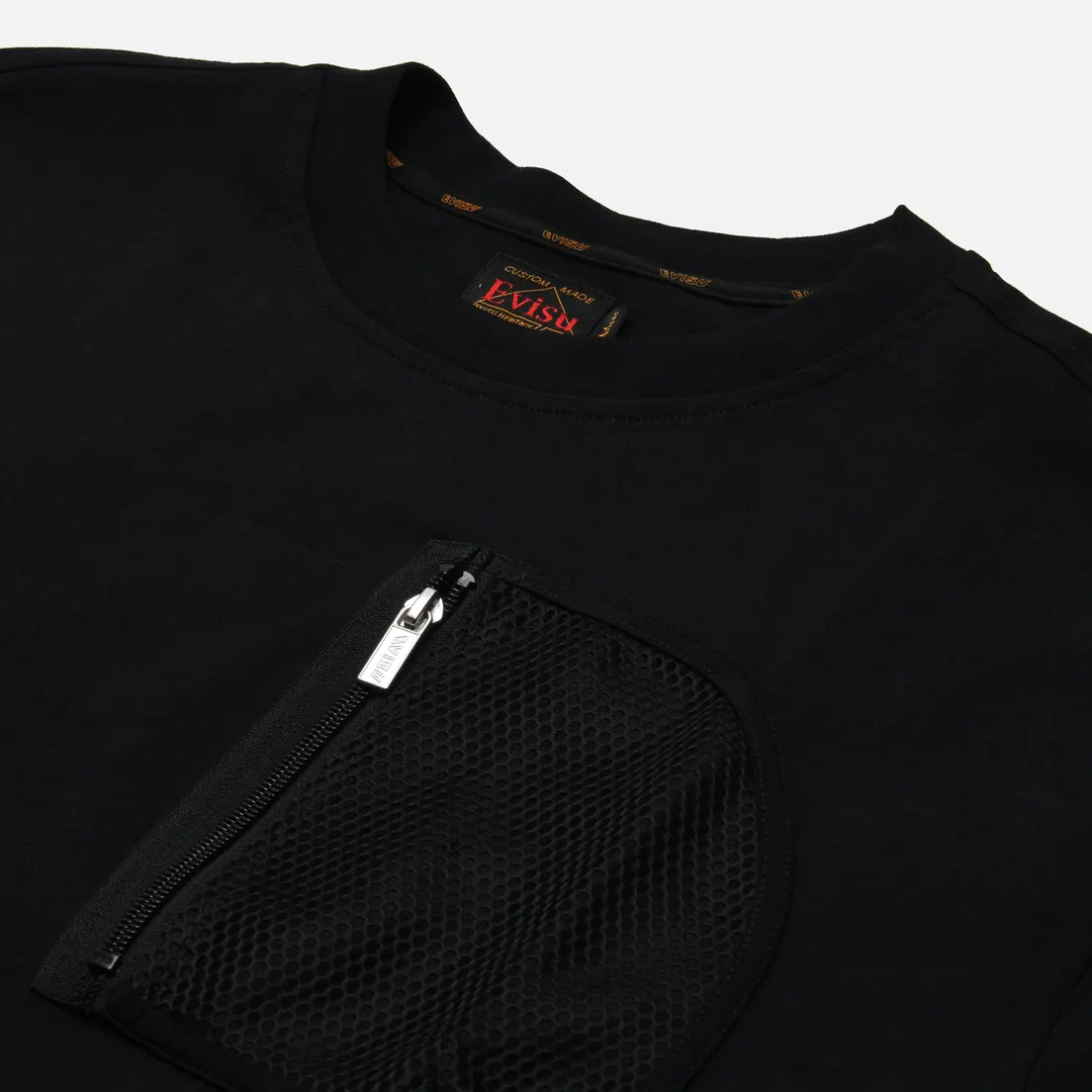 Evisu Мужская футболка Godhead & Evisu Print Embroidered Pocket