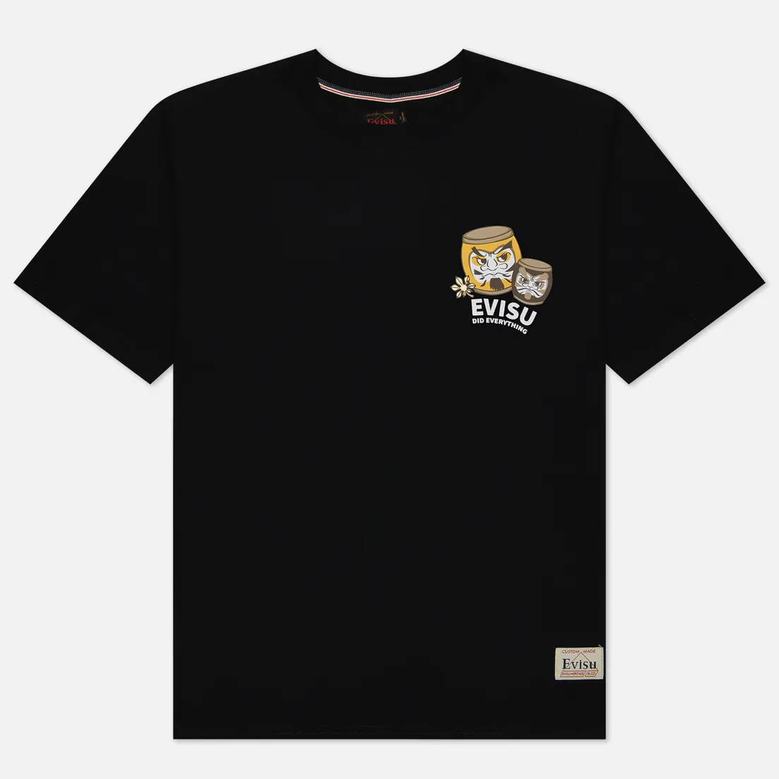 Evisu Мужская футболка Heritage Wadaiko Daruma Bro Printed