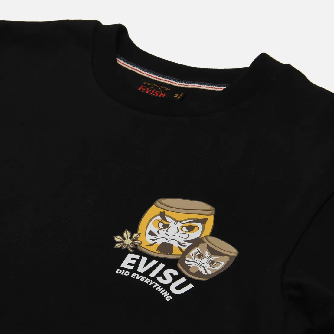 Evisu Мужская футболка Heritage Wadaiko Daruma Bro Printed