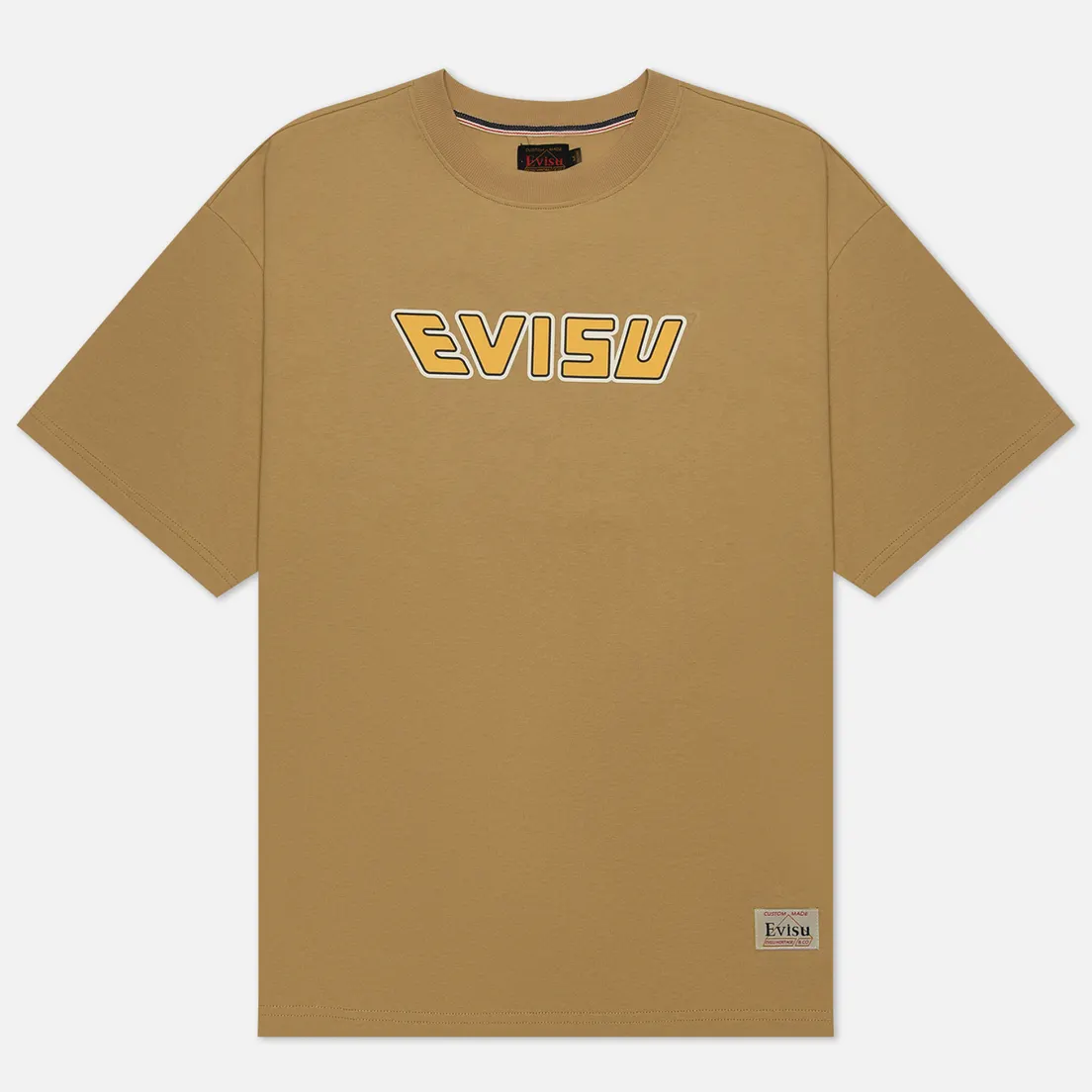 Evisu Мужская футболка Heritage No.1 Daruma & Fortune-Cat Printed