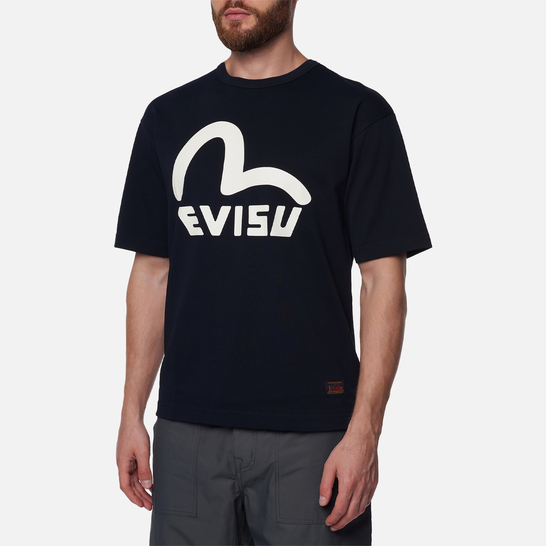Evisu Мужская футболка New Seagull & Evisu Printed