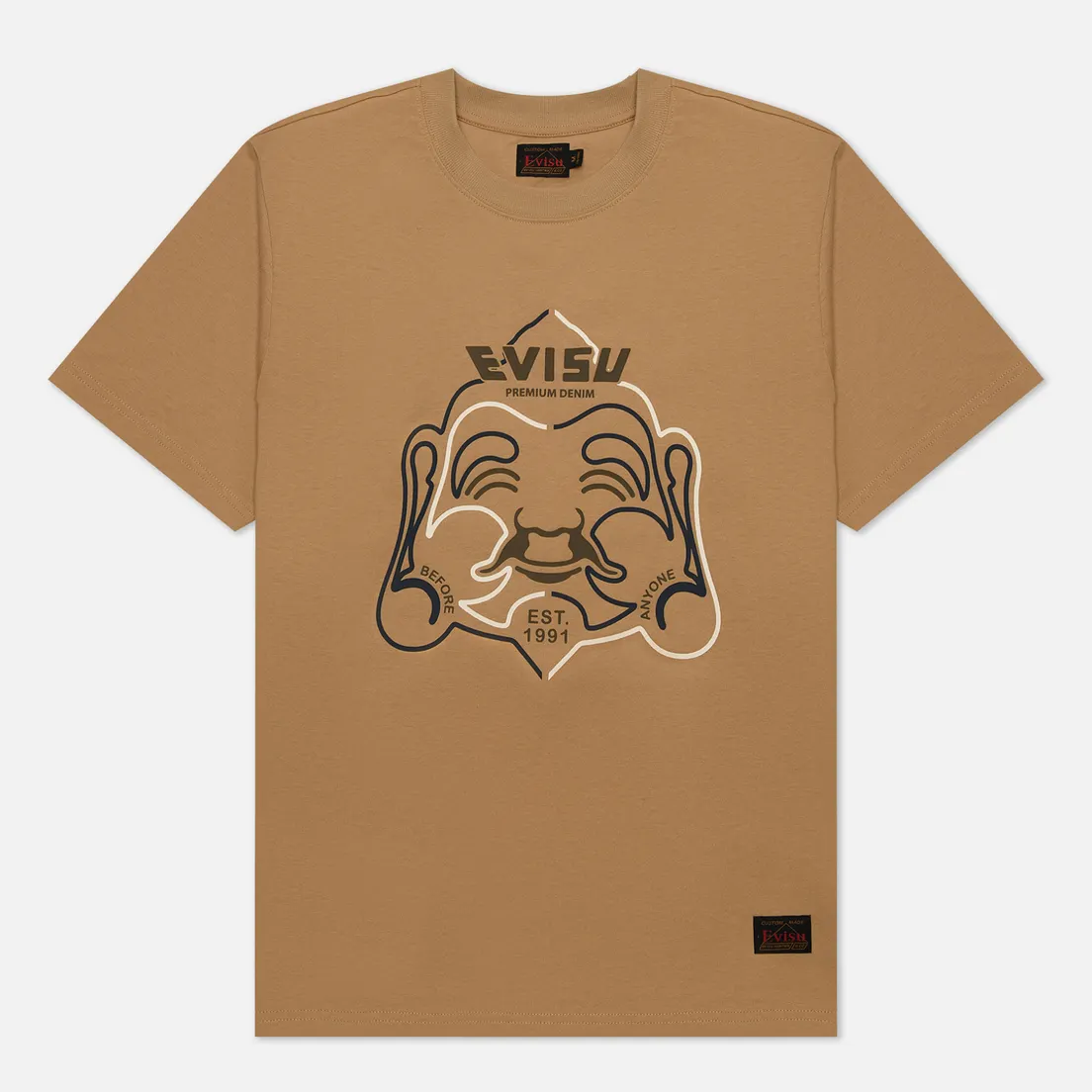 Evisu Мужская футболка Heritage Godhead Printed