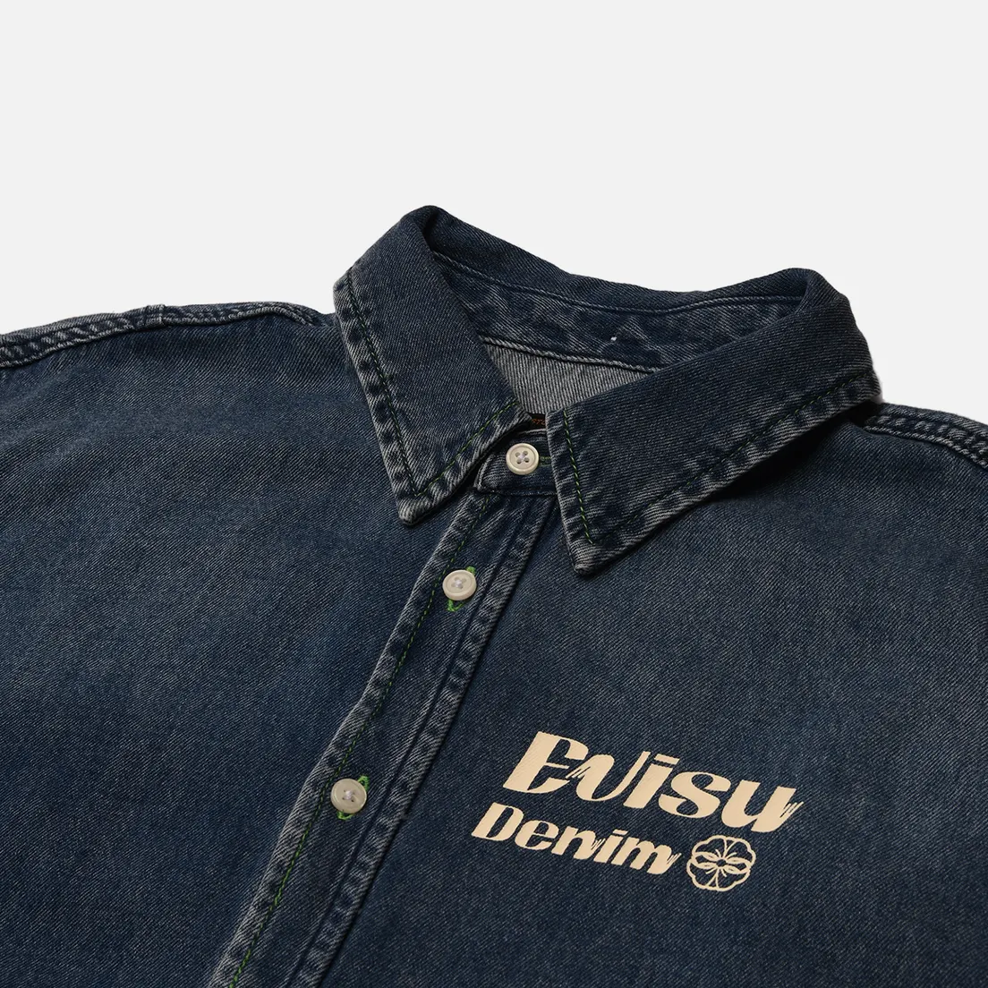 Evisu Мужская рубашка Brush Daicock Printed