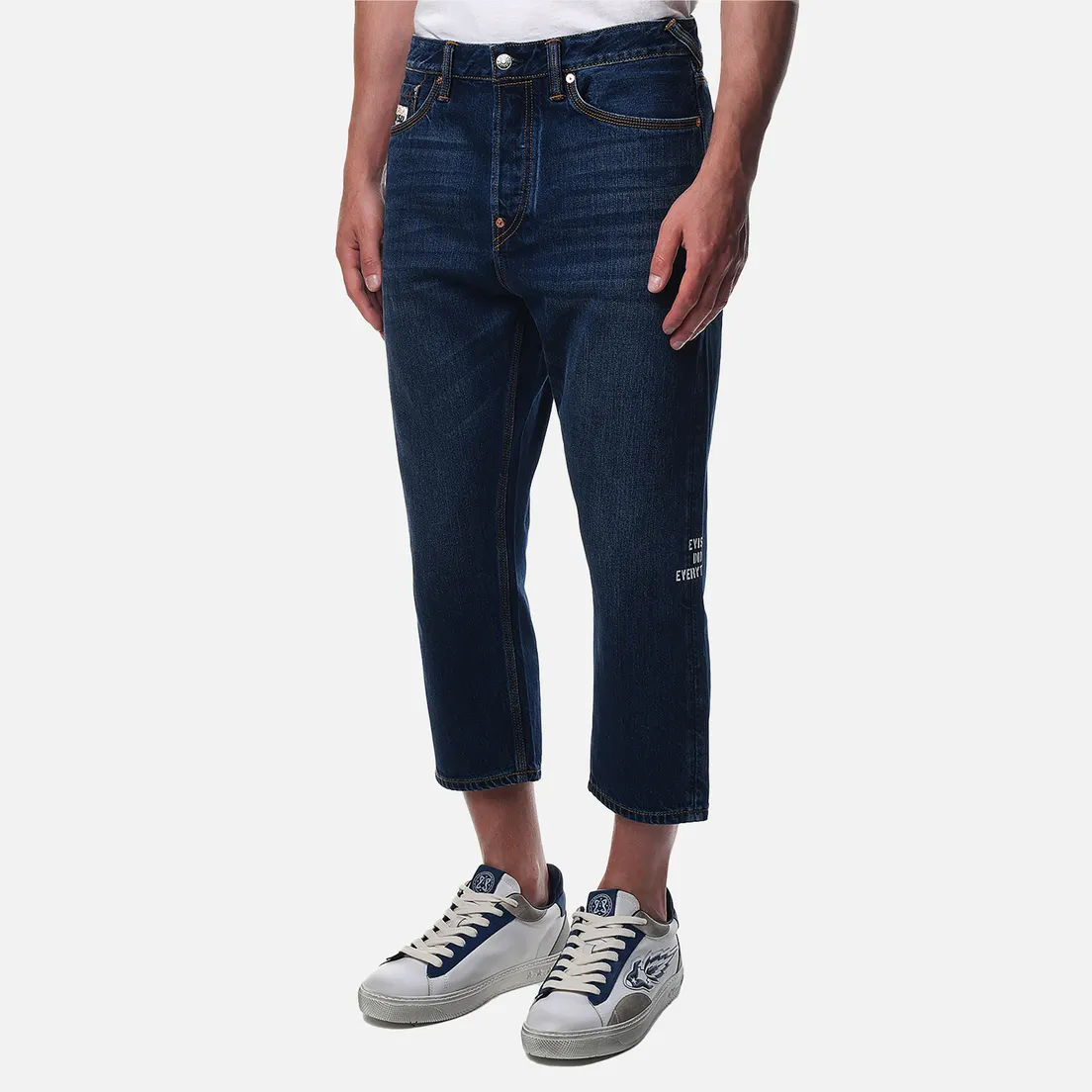 Evisu Мужские джинсы Seagull Embroidery & Koinobori Print