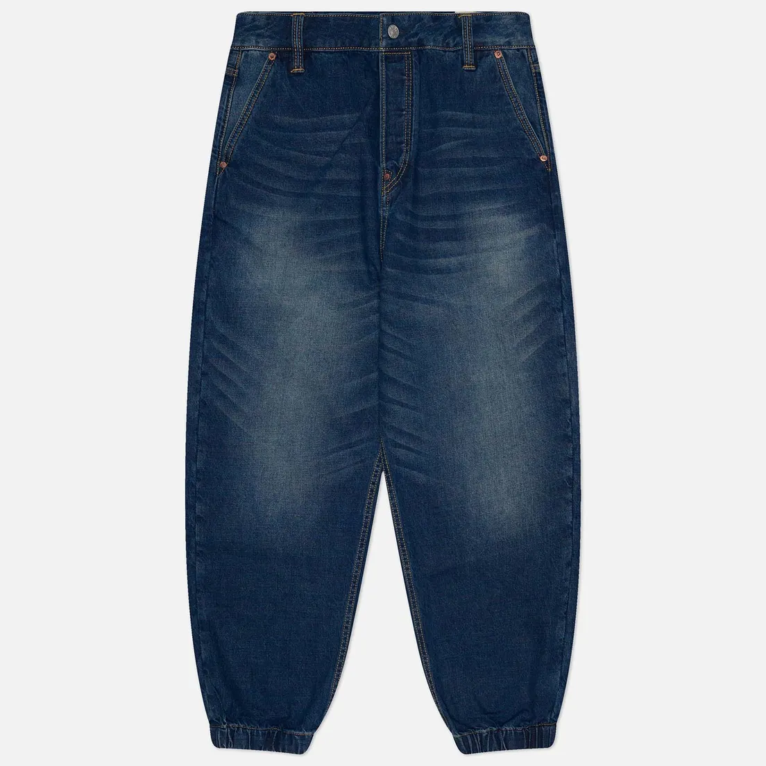 Evisu Мужские джинсы Godhead Printed Denim Joggers