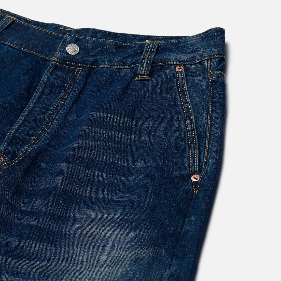 Evisu Мужские джинсы Godhead Printed Denim Joggers
