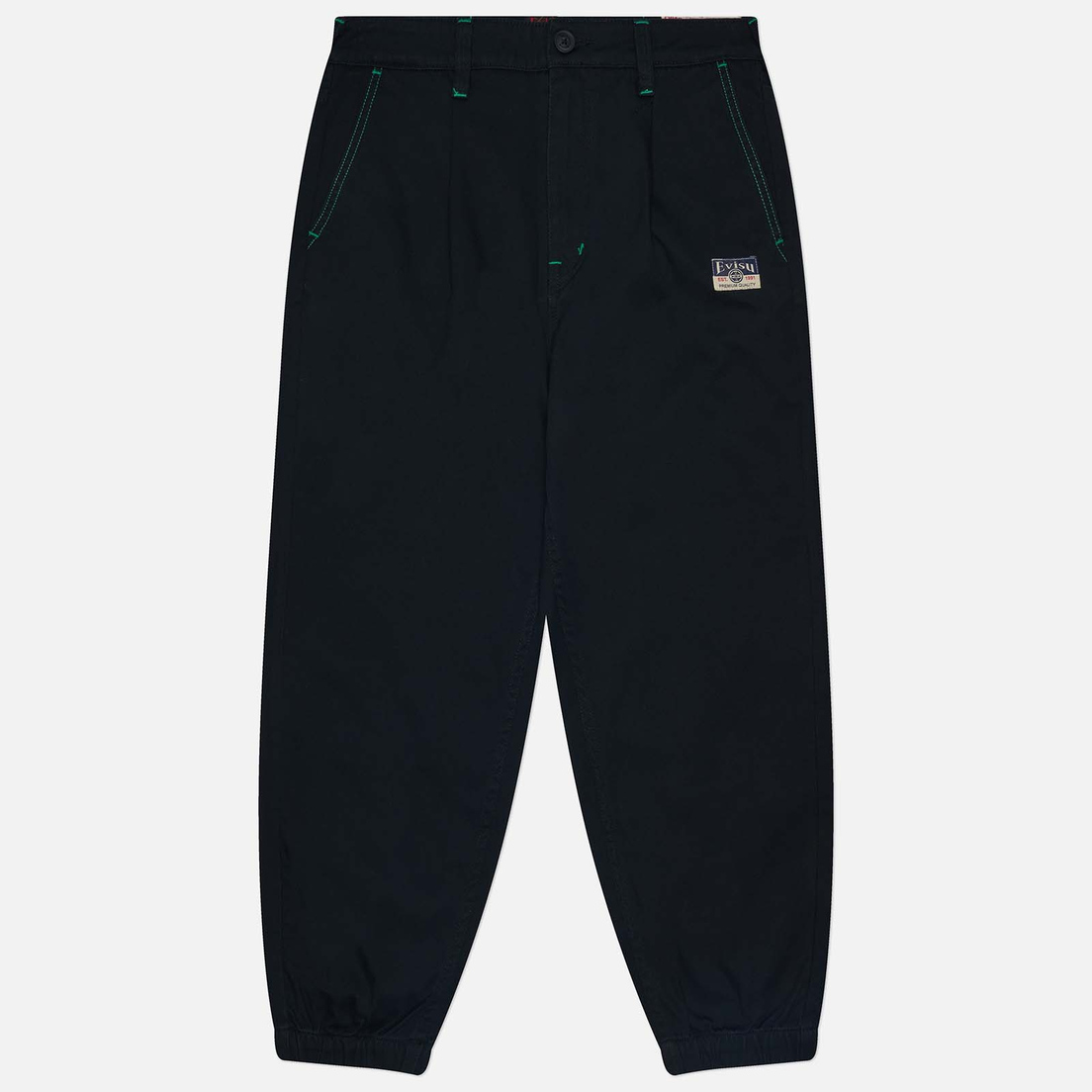 Evisu Мужские брюки Contrast Stitching Logo Printed Joggers