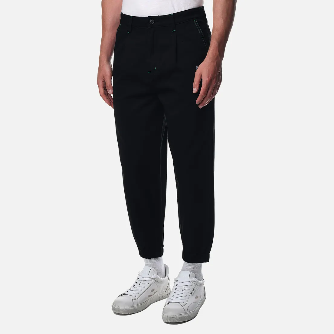 Evisu Мужские брюки Contrast Stitching Logo Printed Joggers