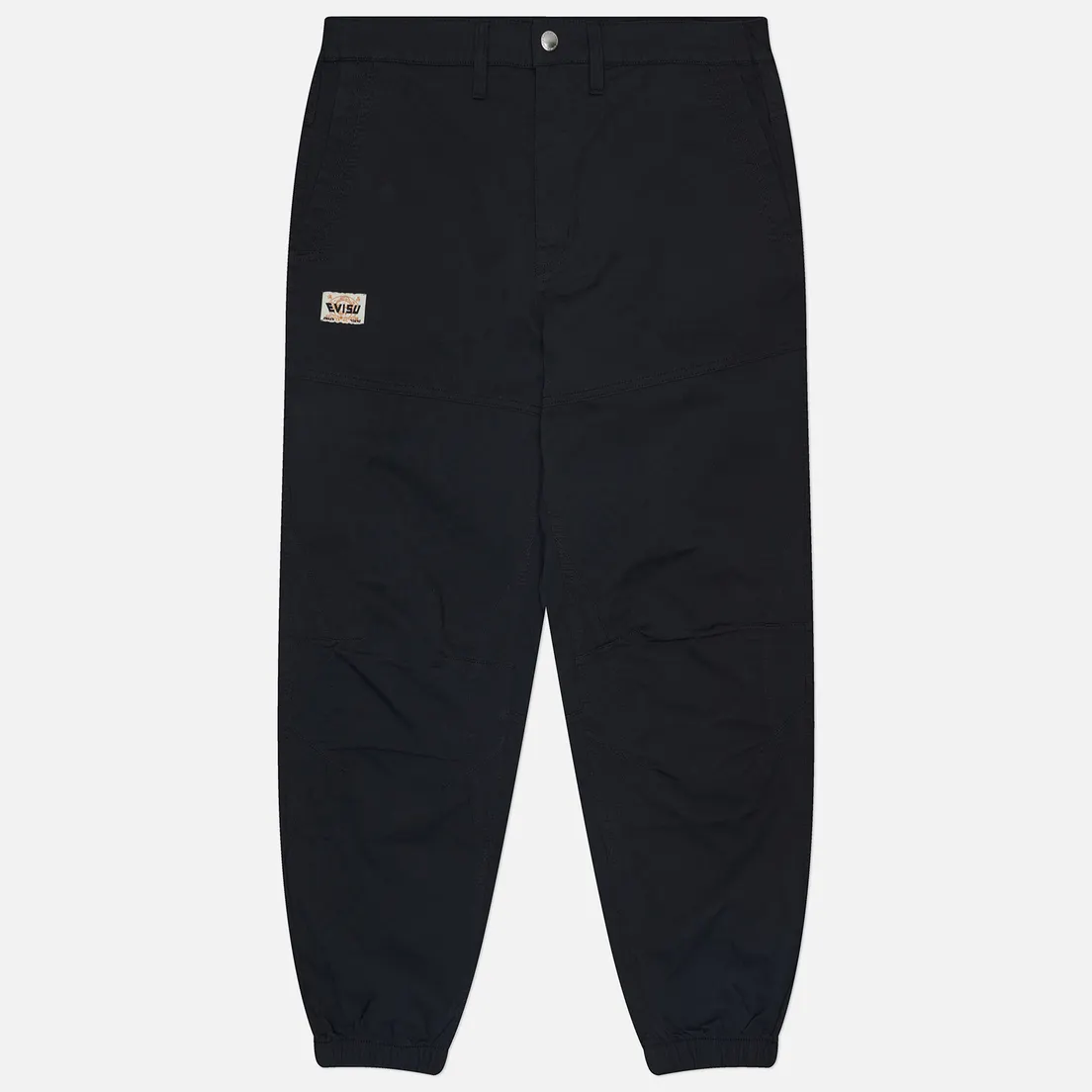 Evisu Мужские брюки Seagull & Kamon Applique 3D Cut Joggers