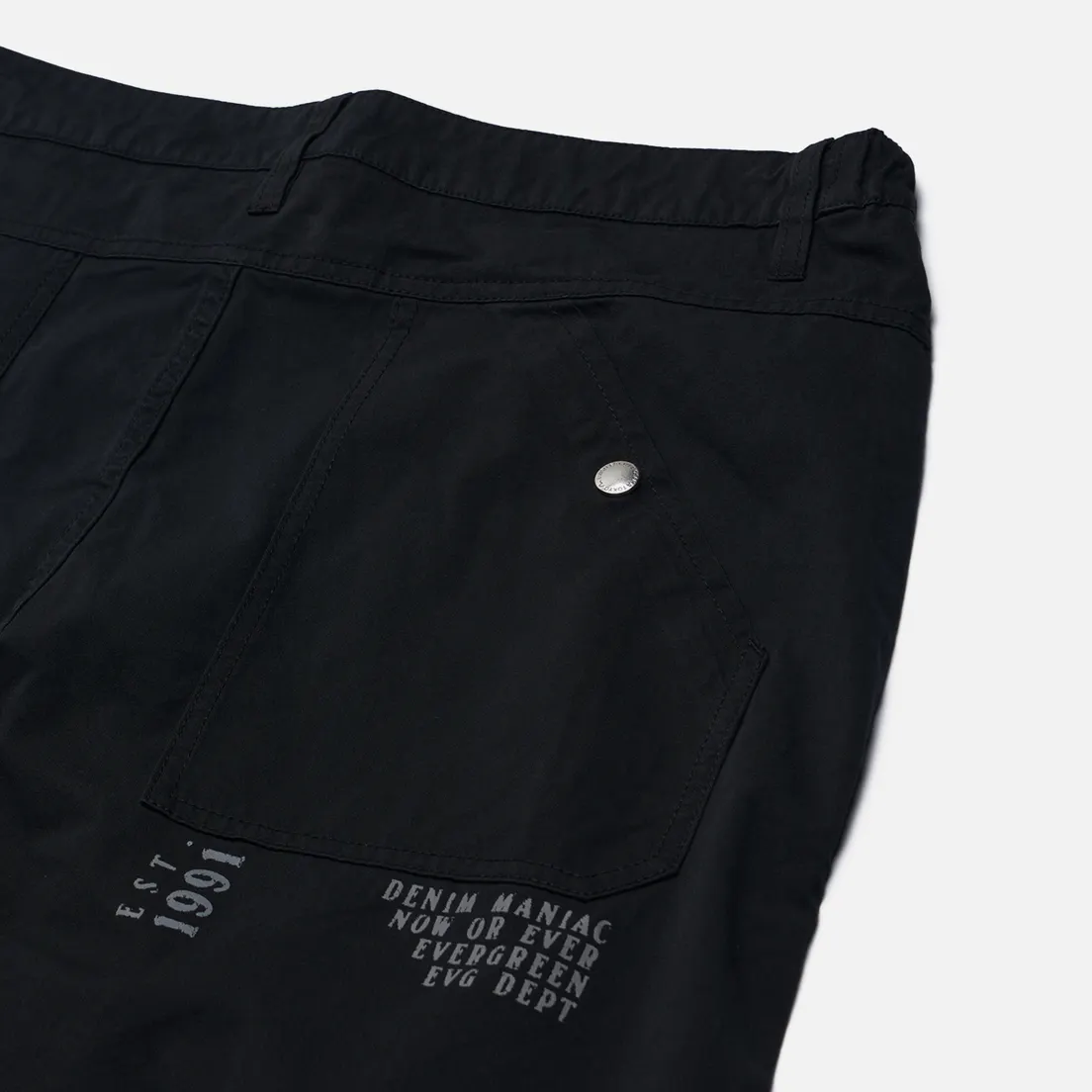 Evisu Мужские брюки Seagull & Kamon Applique 3D Cut Joggers