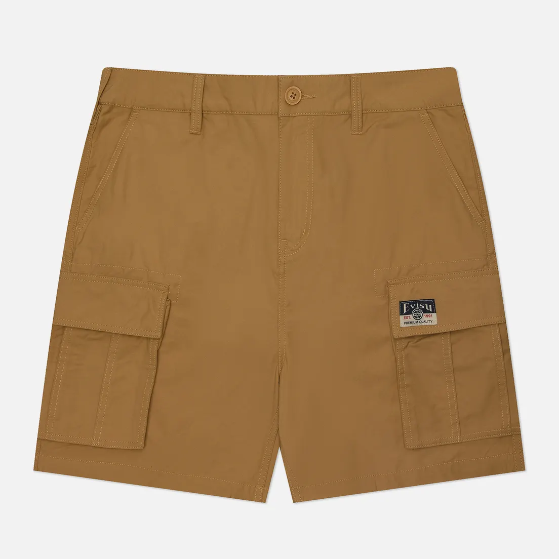 Evisu Мужские шорты Logo Flag Print