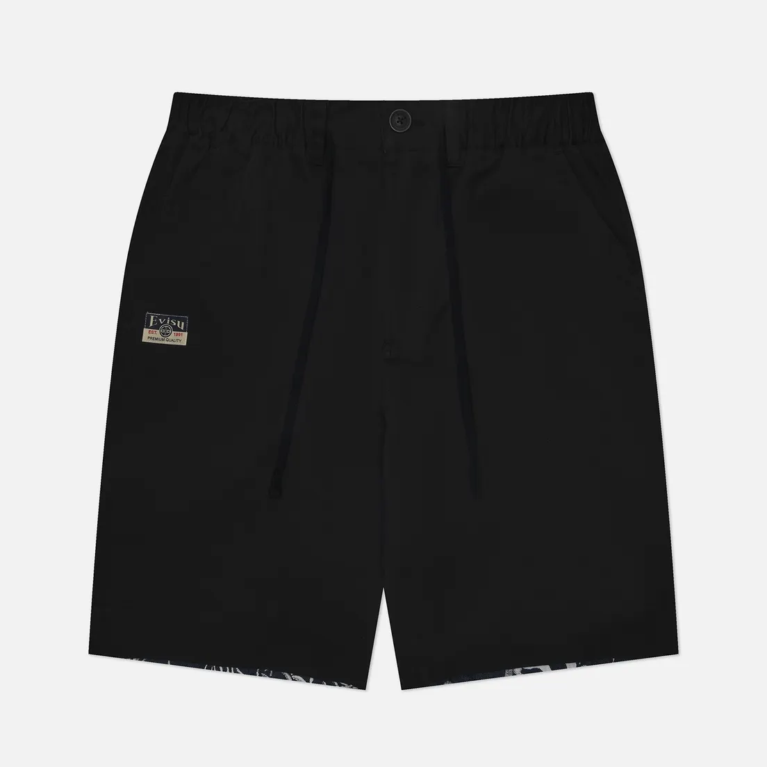 Evisu Мужские шорты Seagull Applique Embroidery