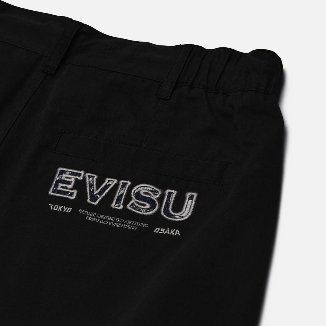 Evisu Мужские шорты Seagull Applique Embroidery