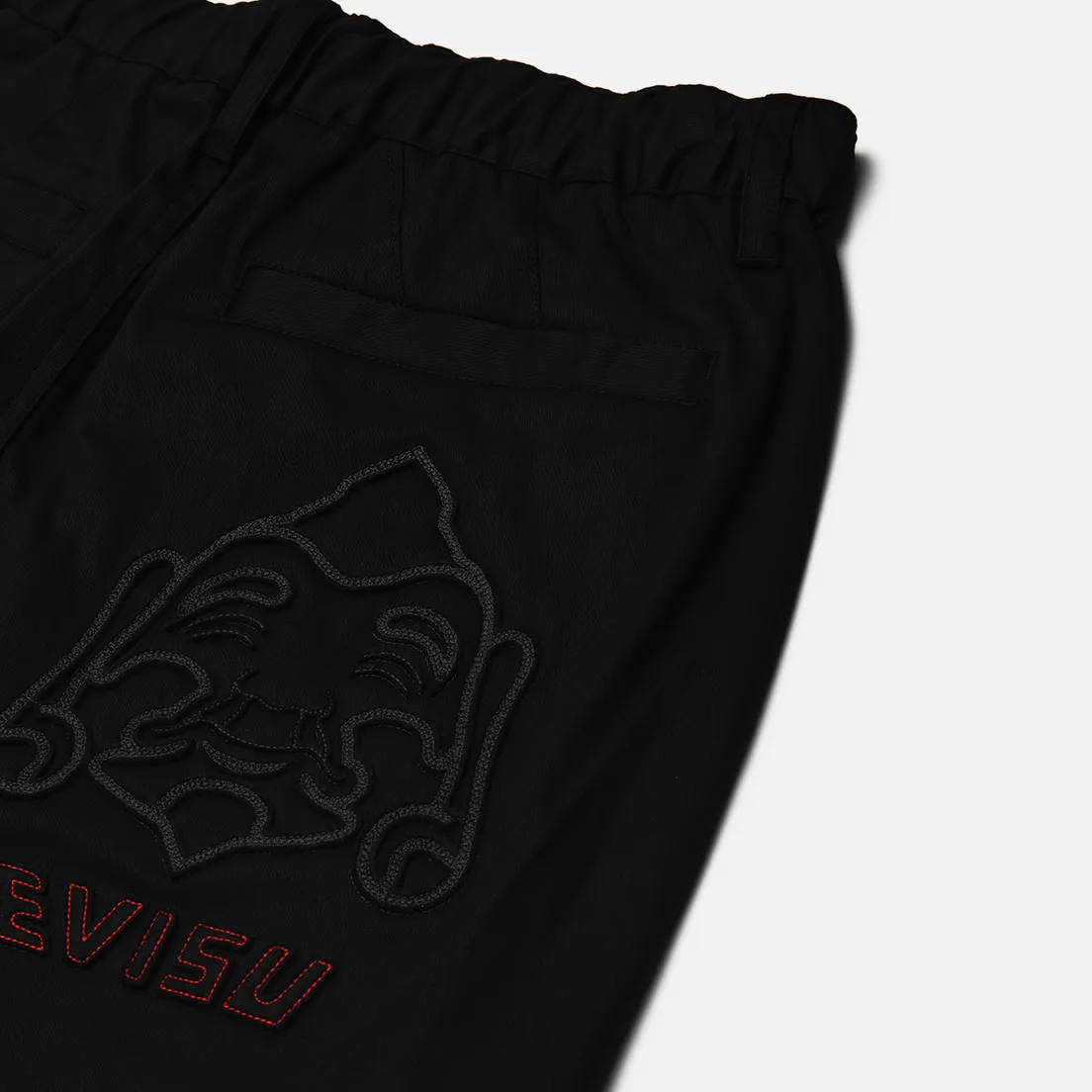 Evisu Мужские шорты Seagull Embroidery Baby GodHead Patchwork