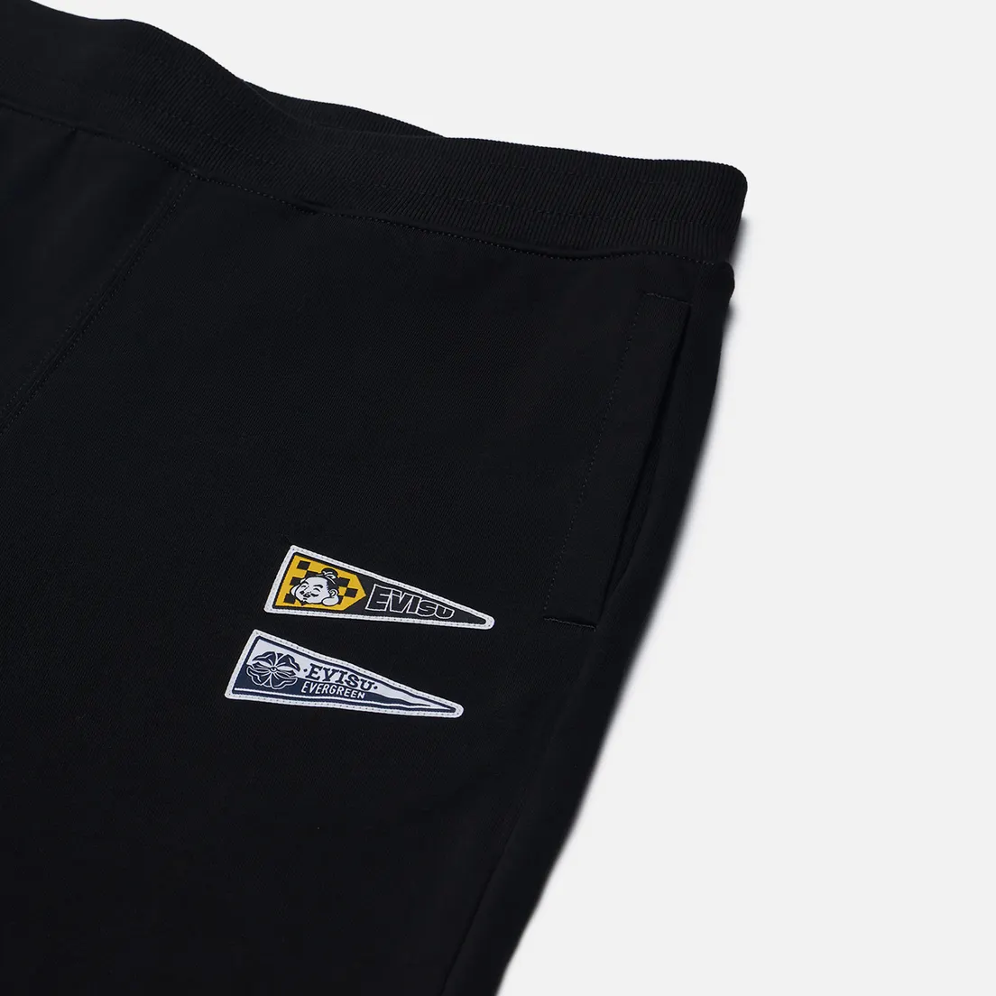 Evisu Мужские брюки Four Suits Daruma Daicock Printed