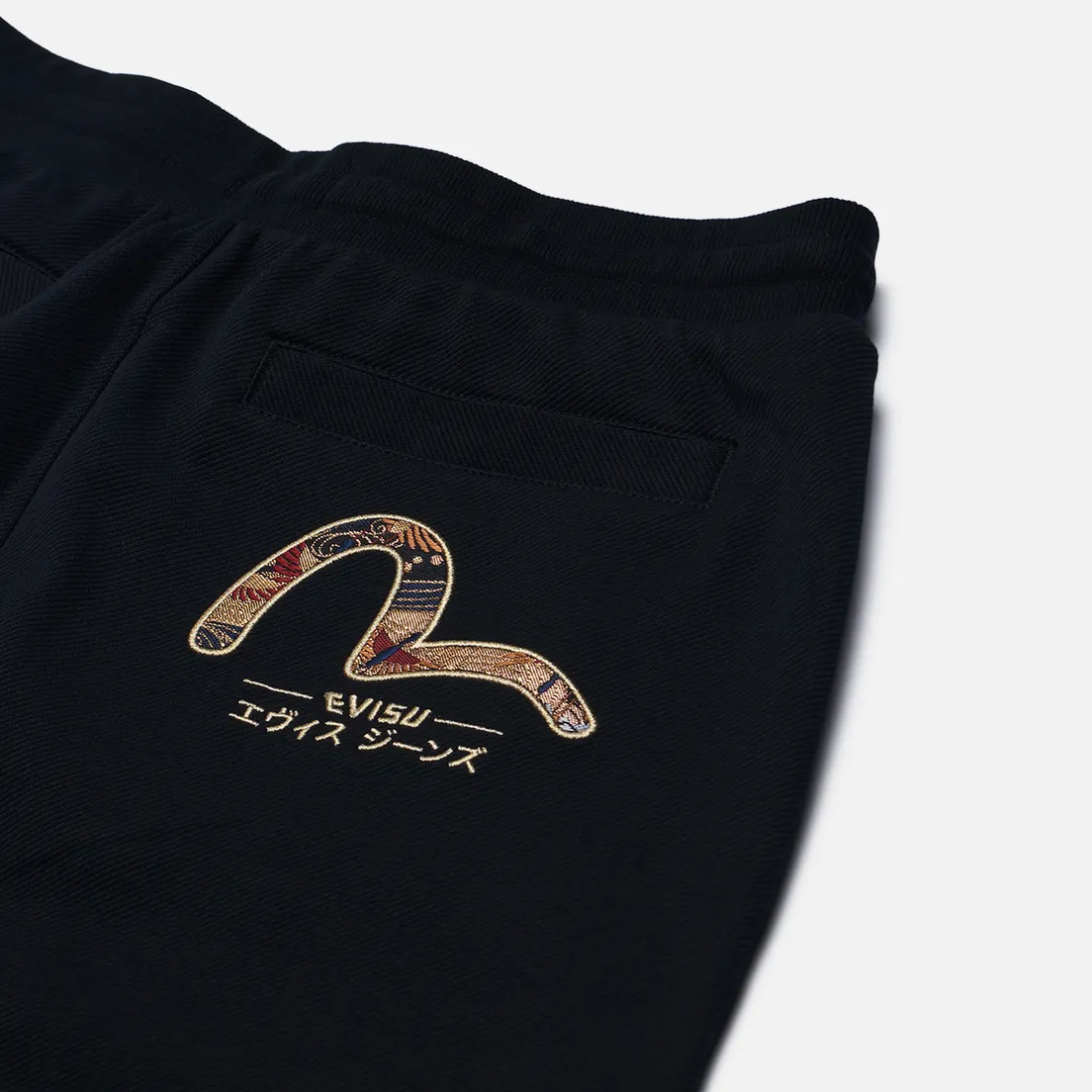 Evisu Мужские брюки Seagull Brocade Applique