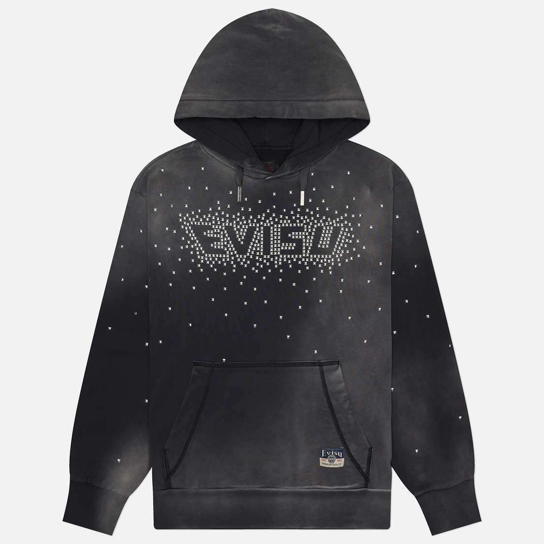 Evisu Мужская толстовка Hot-Fix Evisu Logo Hoodie