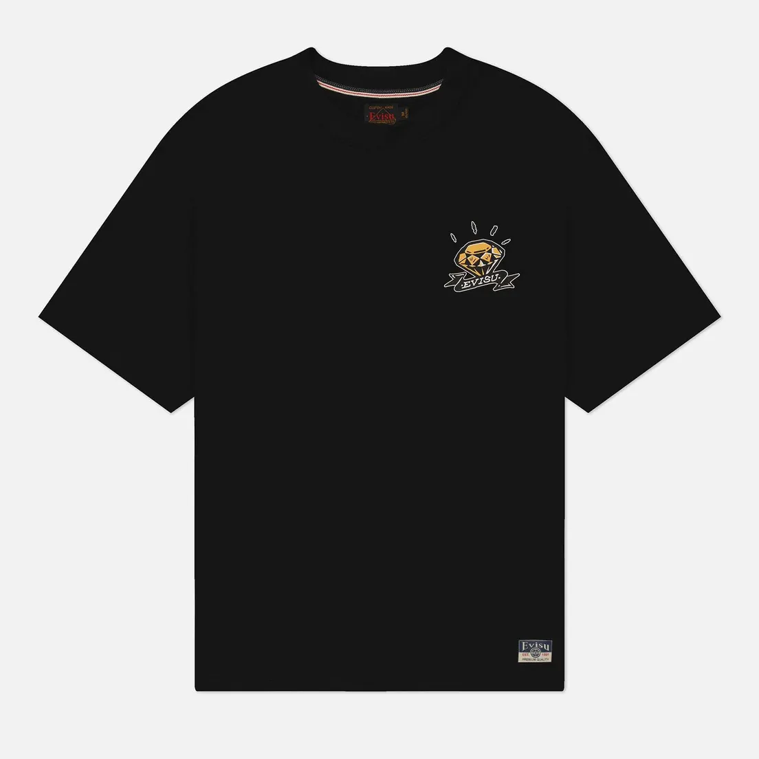 Evisu Мужская футболка Diamond Daruma Printed