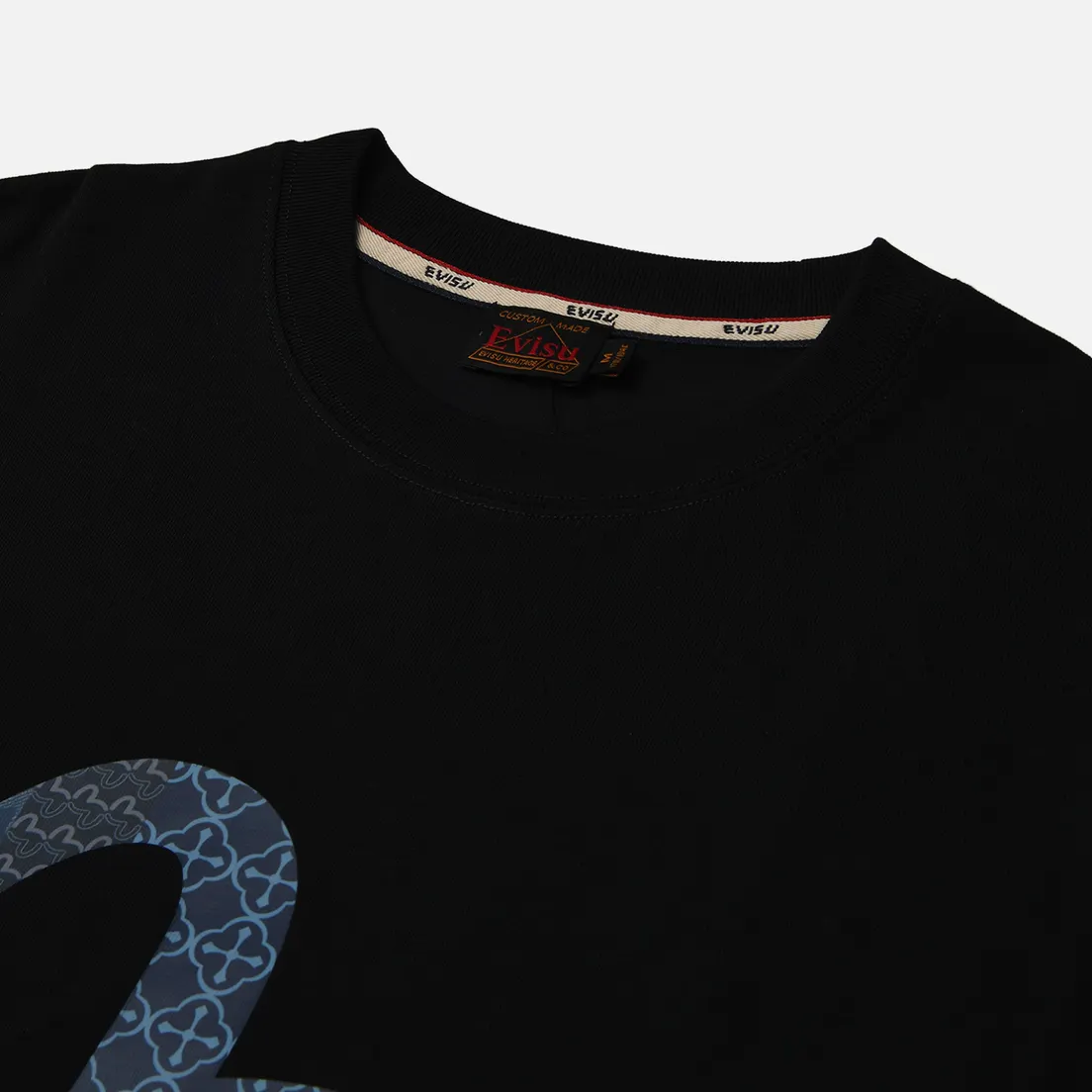 Evisu Мужская футболка Seagull Print & Pins