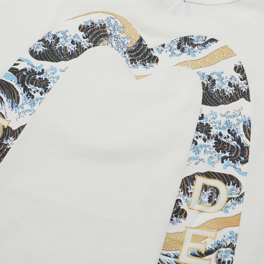 Evisu Мужская футболка Seagull & Wave Daicock Print