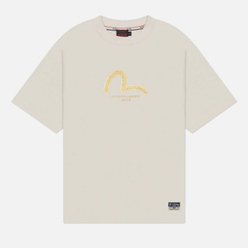 Evisu Мужская футболка Seagull Golden Print & Koinobori Print