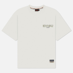 Evisu Мужская футболка Print Applique Seagull Print