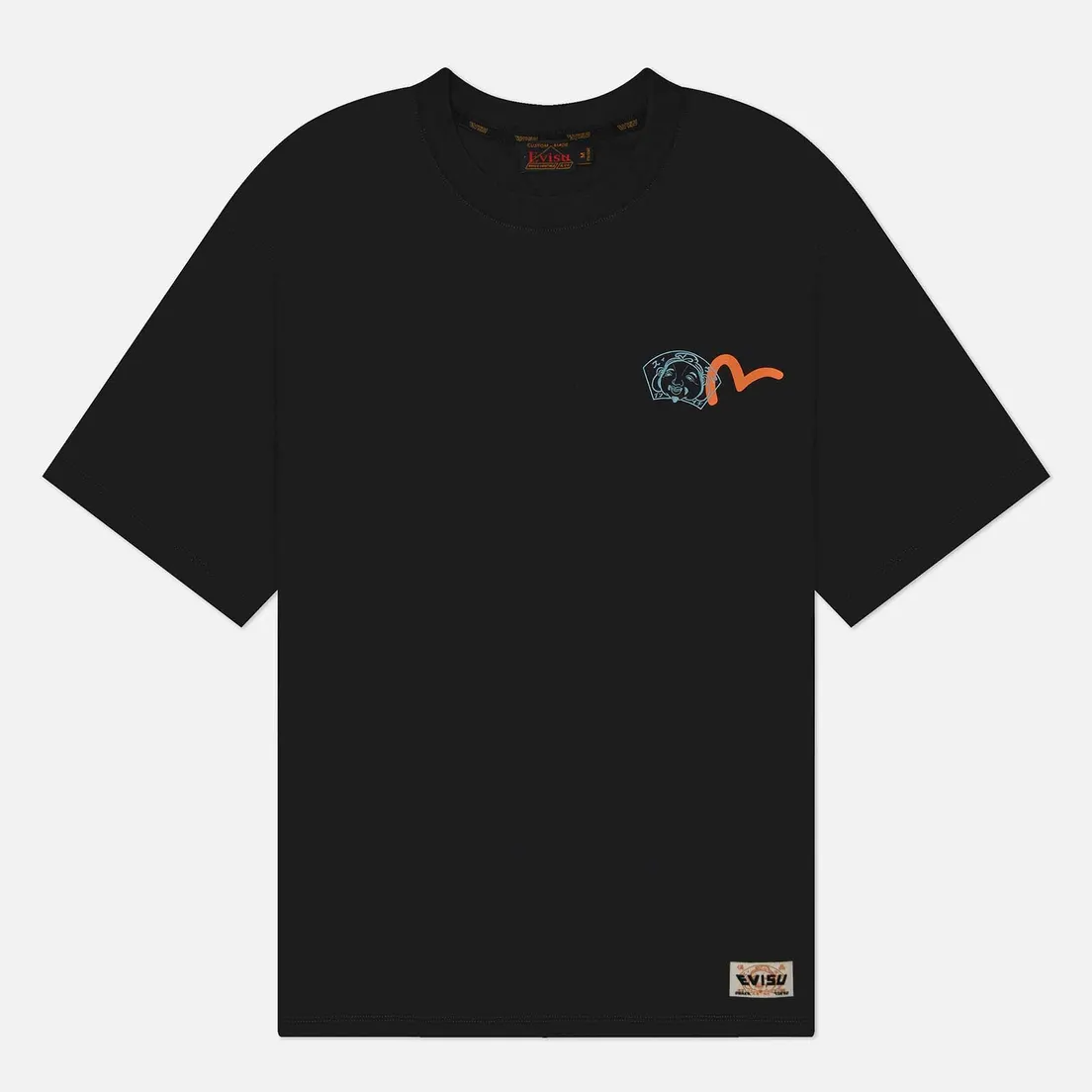 Evisu Мужская футболка Godhead Polariod Print
